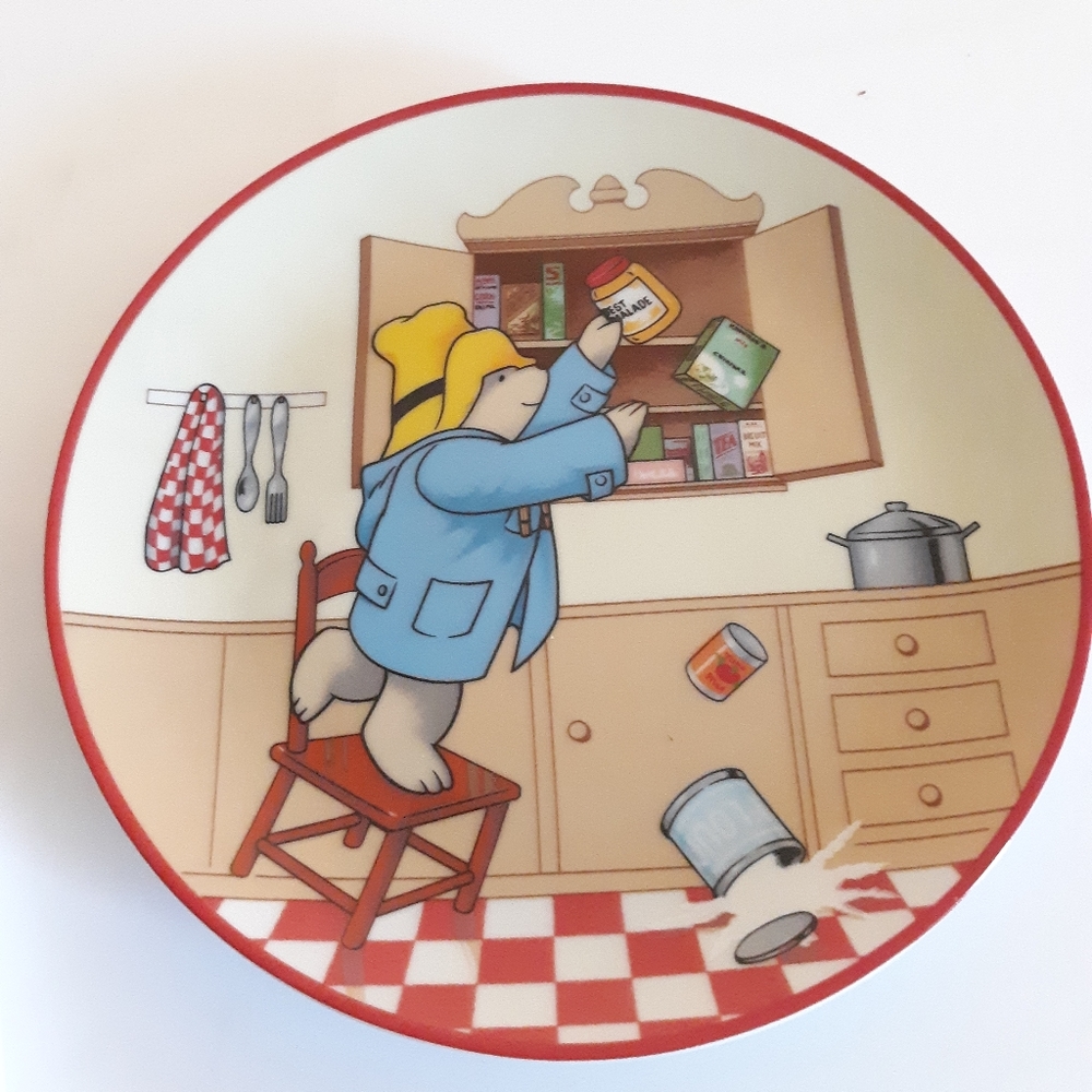 🐻 Vintage 1984 Paddington Bear Plate- How Sweet It Is, Collectible